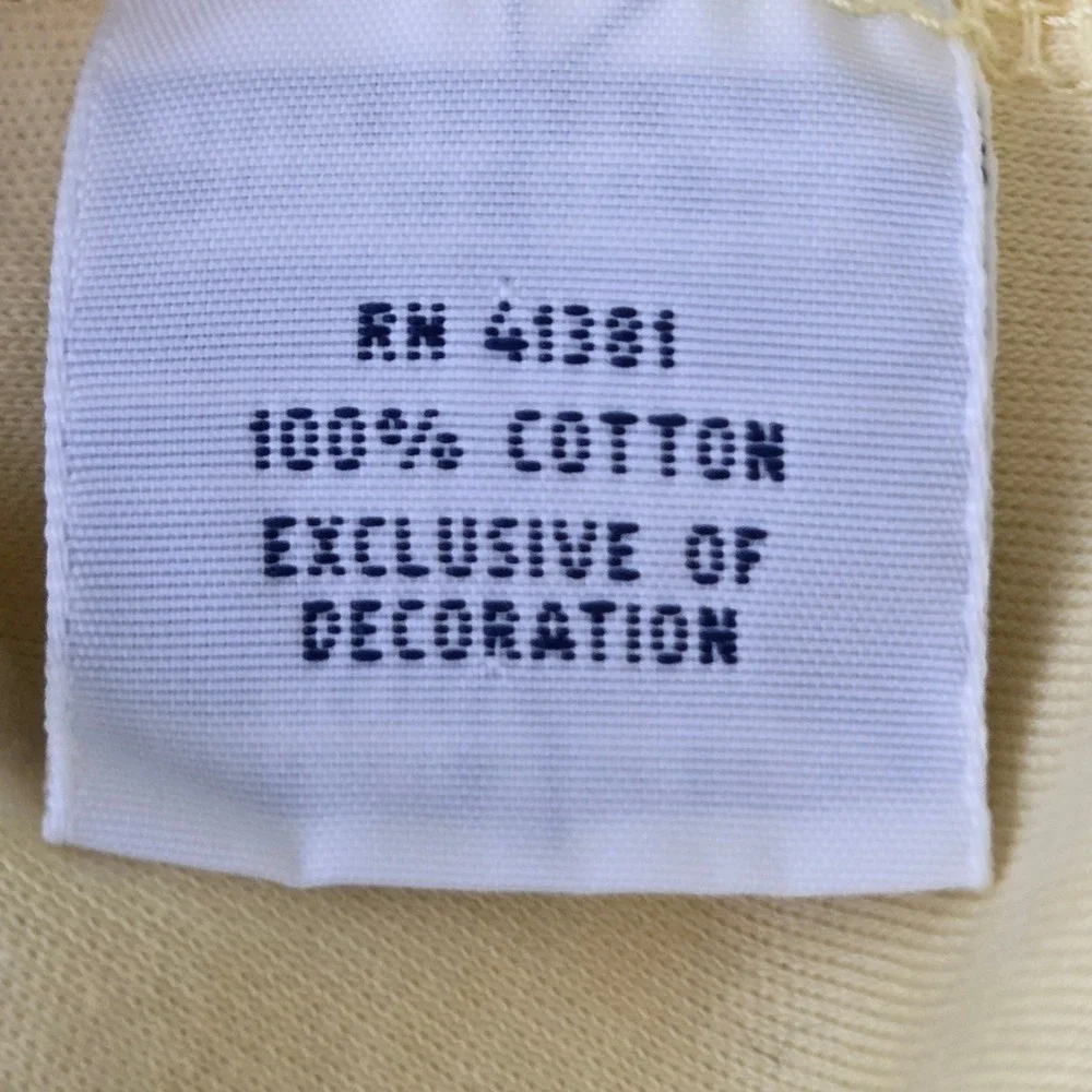 Polo Ralph Lauren Mens Yellow Pima Cotton Polo Shirt XXL Soft Touch Short Sleeve